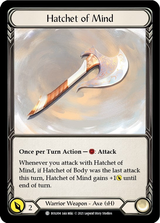 Hatchet of Mind (BOL004) [BOL]