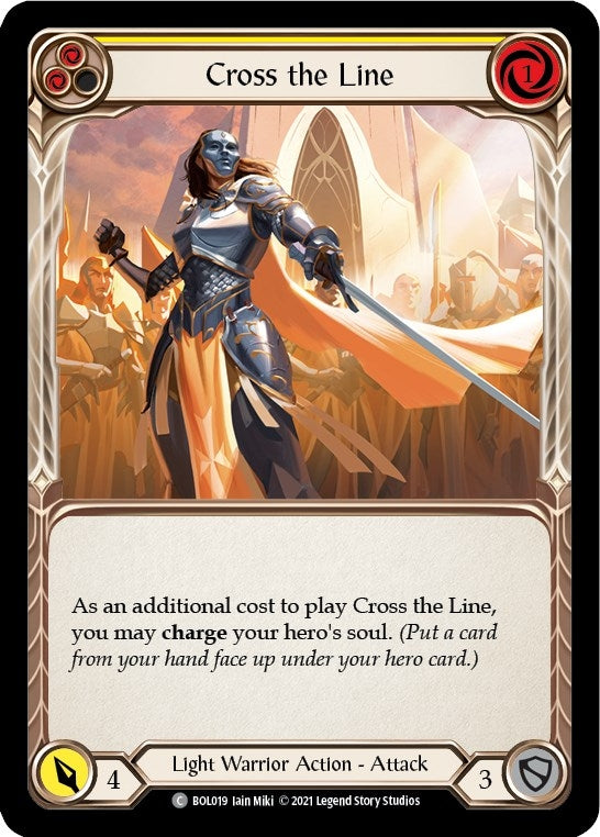 Cross the Line Yellow (BOL019) [BOL]