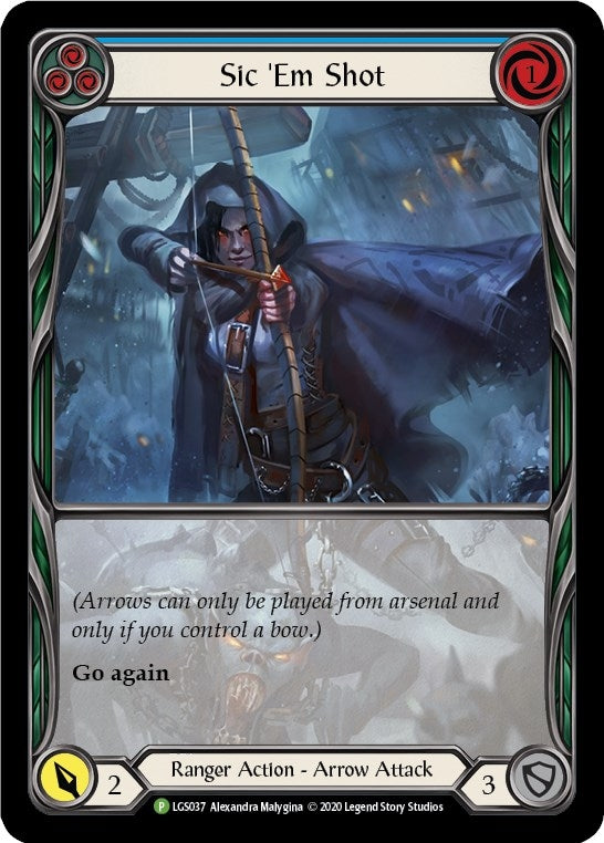 Sic Em Shot Blue (LGS037) [PR]