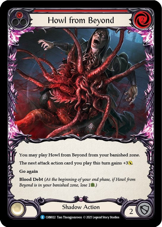 Howl from Beyond Red (CHN022) [CHN]