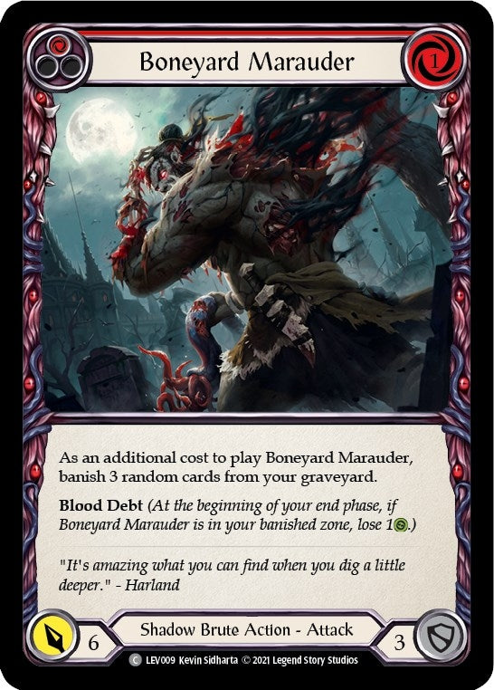 Boneyard Marauder Red (LEV009) [LEV]