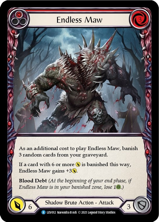 Endless Maw Red (LEV012) [LEV]