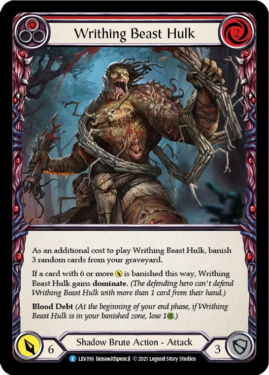 Writhing Beast Hulk Red (LEV016) [LEV]