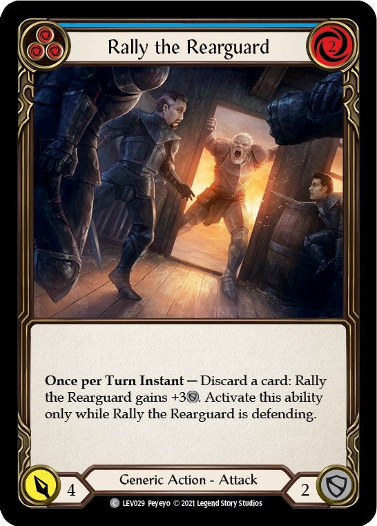 Rally the Rearguard Blue (LEV029) [LEV]