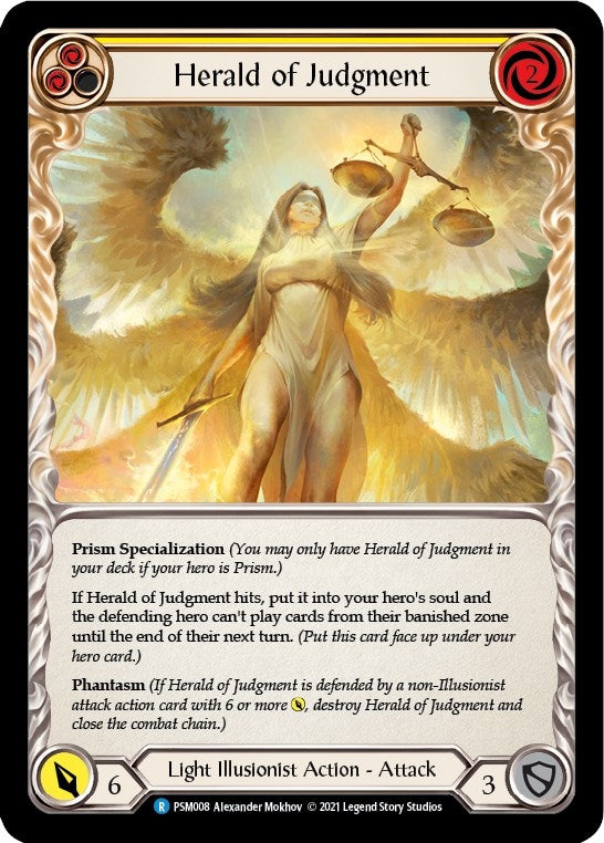 Herald of Judgment [PSM008] (Monarch Prism Blitz Deck)