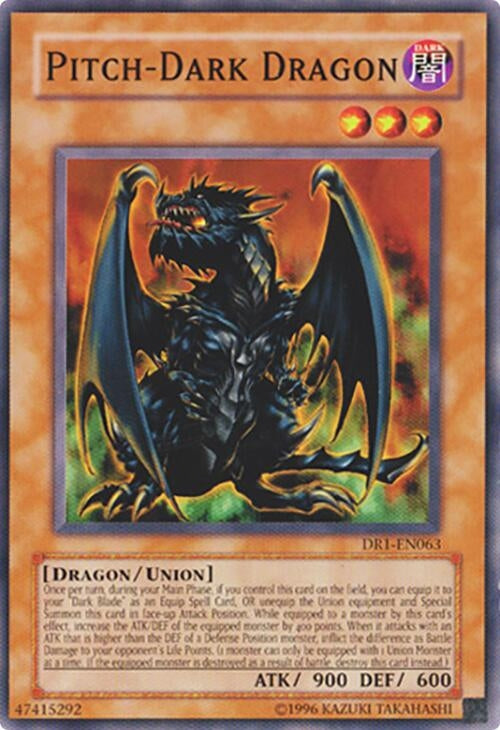 Pitch Dark Dragon (DR1-EN063)