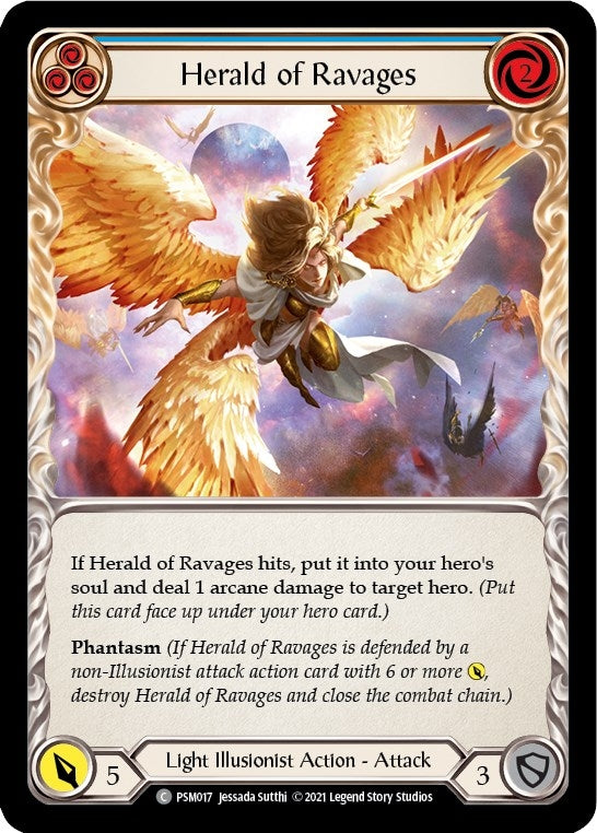 Herald of Ravages Blue (PSM017) [PSM]