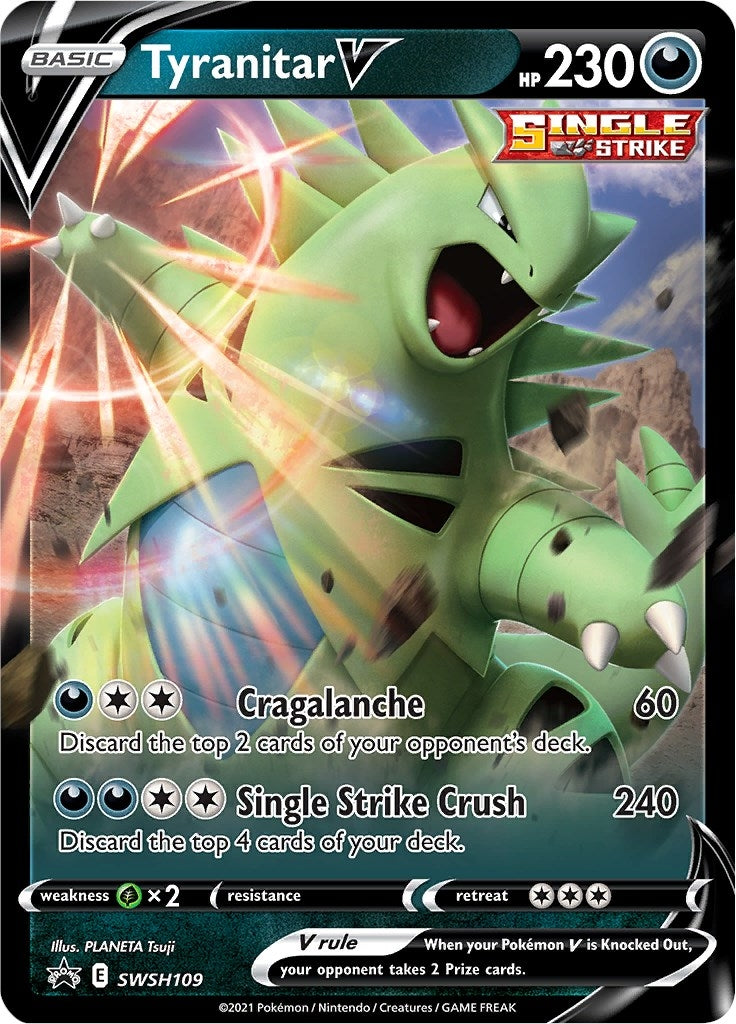 Tyranitar V SWSH109 (SWSH109) [SWSD]