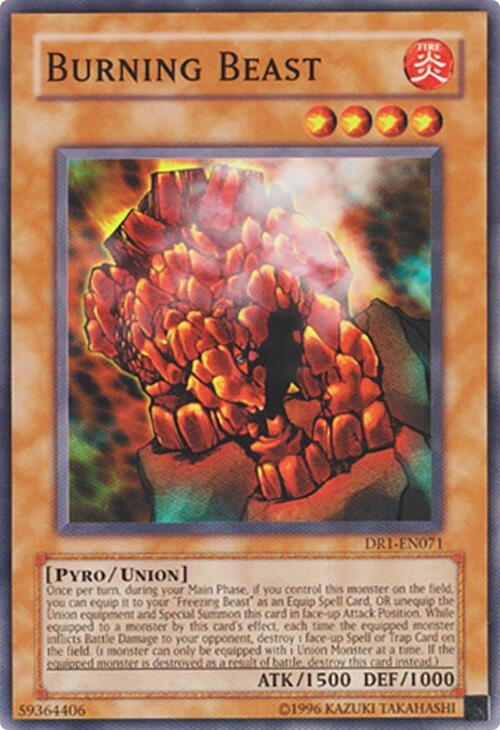 Burning Beast (DR1-EN071)