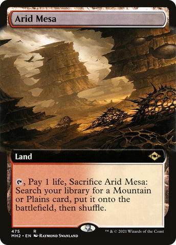 Arid Mesa Extended Art (475) [MH2]
