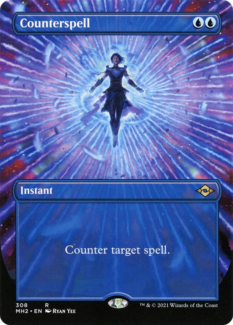 Counterspell Borderless (308) [MH2]