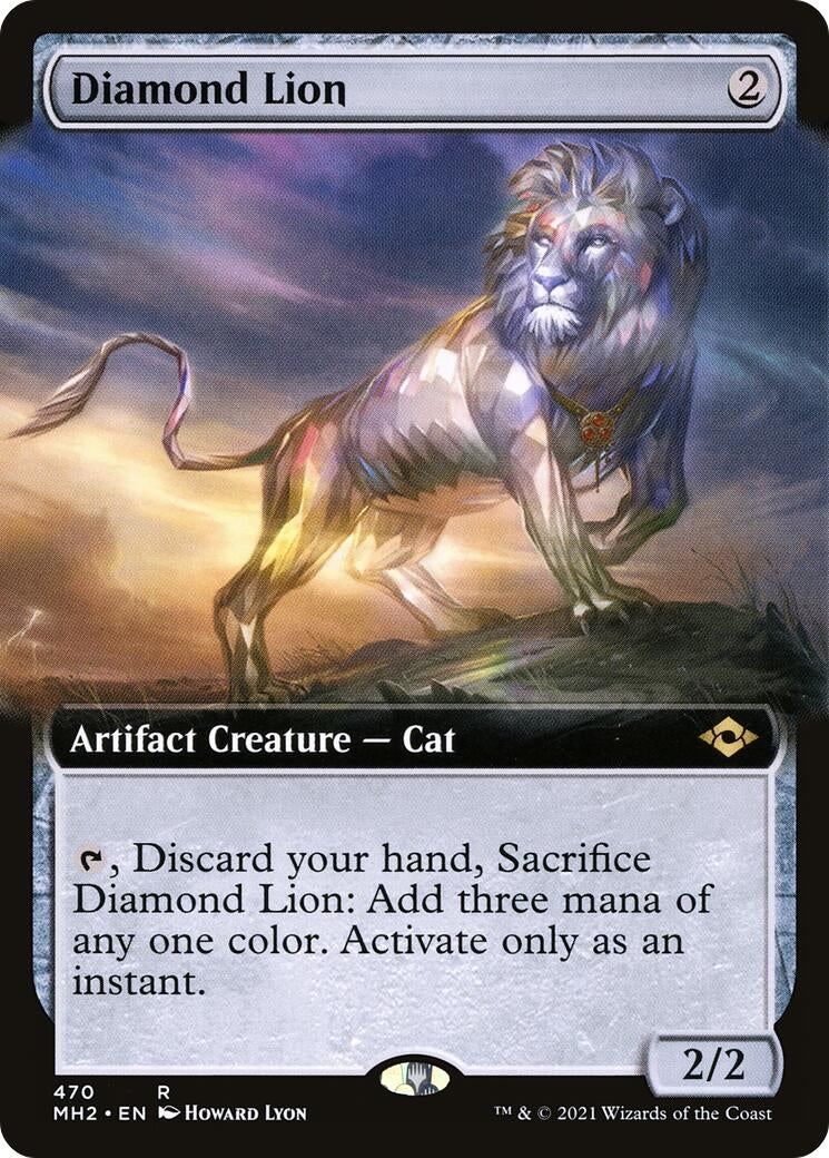 Diamond Lion Extended Art (470) [MH2]