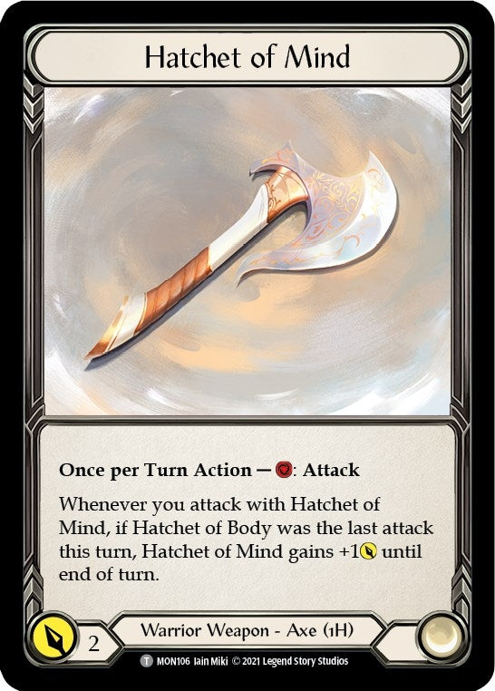 Hatchet of Mind Spectral Shield (MON106 // MON104) [MON]