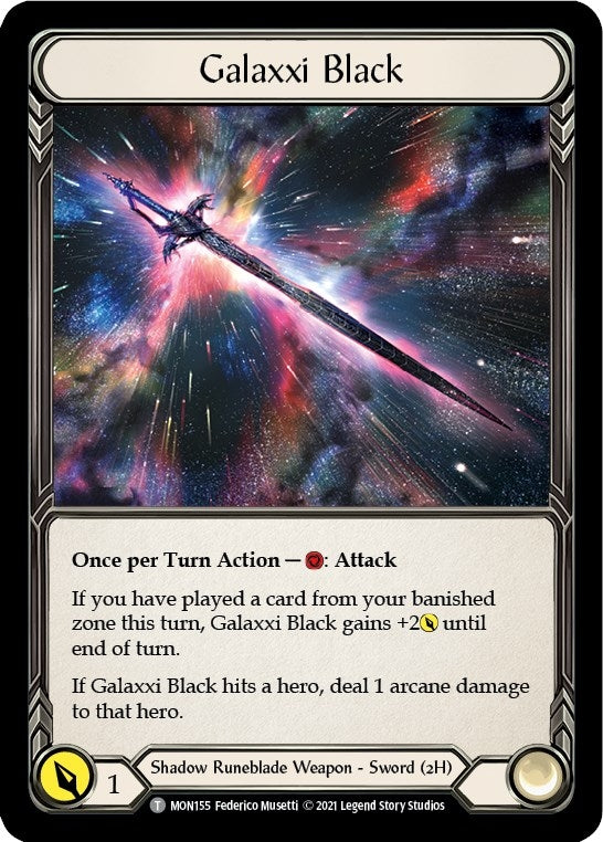Galaxxi Black Soul Shackle (MON155 // MON186) [MON]