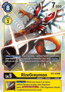 Image for RizeGreymon - BT2-038 (Premium Pack Set 01) [Release Special Booster]