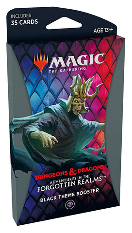 Adventures in the Forgotten Realms Theme Booster Black () [AFR]