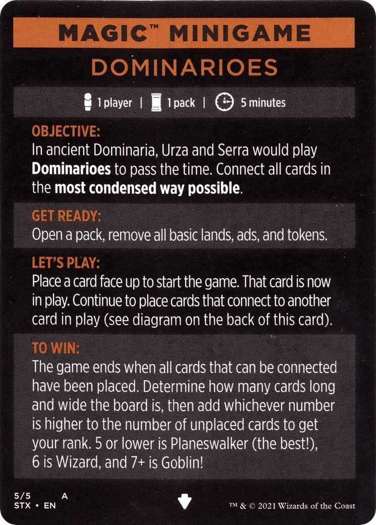 Magic Minigame Dominarioes (5) [STX]