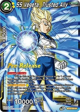 SS Vegeta, Trusted Ally (BT13-100) [Supreme Rivalry Prerelease Promos]