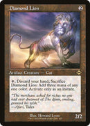Diamond Lion Retro Frame (427) [MH2]