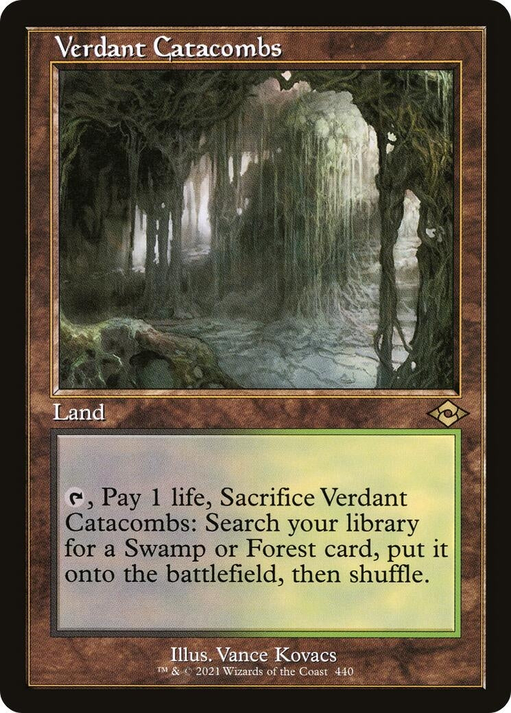 Verdant Catacombs Retro Frame (440) [MH2]
