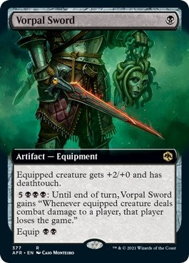 Vorpal Sword Extended Art (377) [AFR]