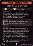 Magic Minigame Strictly Better (1) [STX]