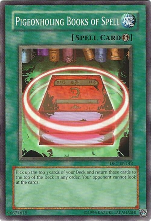 Pigeonholing Books of Spell (DR1-EN148)