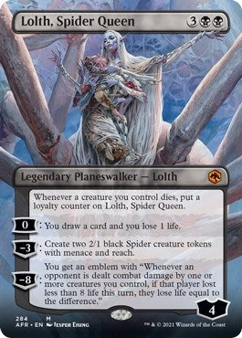 Lolth Spider Queen Borderless (284) [AFR]