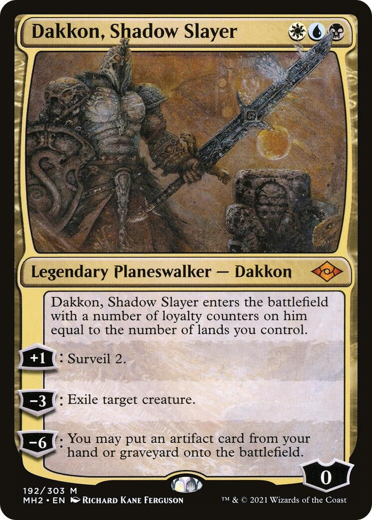 Dakkon Shadow Slayer (192) [MH2]