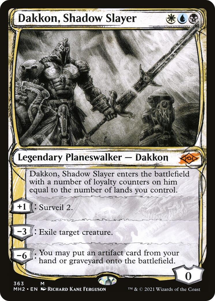 Dakkon Shadow Slayer Showcase (363) [MH2]