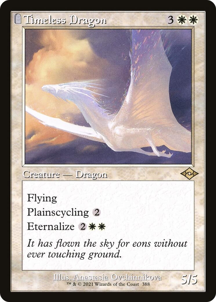 Timeless Dragon Retro Frame (388) [MH2]