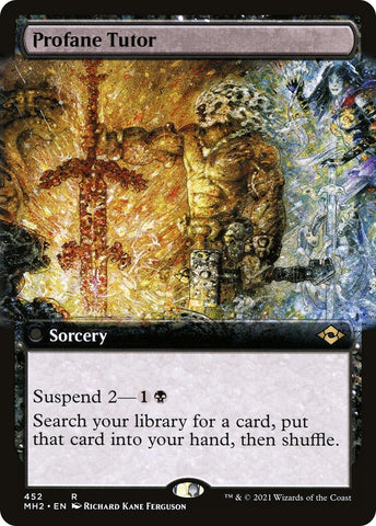 Profane Tutor Extended Art (452) [MH2]