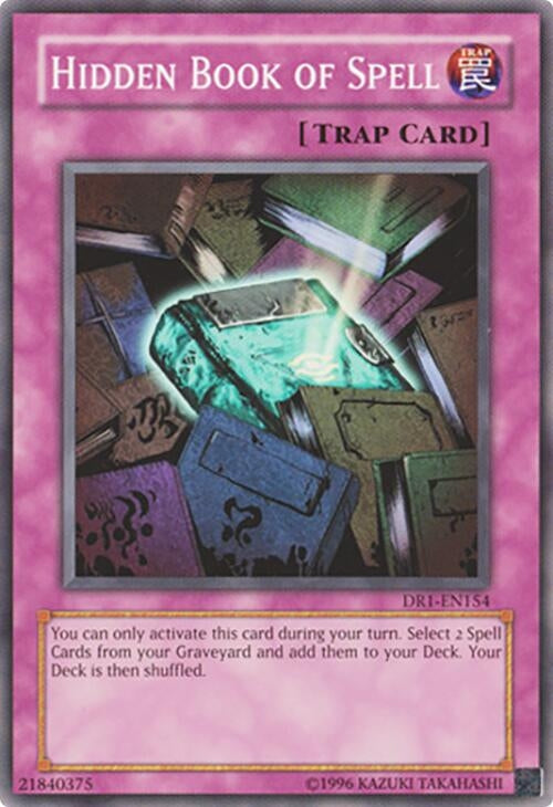 Hidden Book of Spell (DR1-EN154)