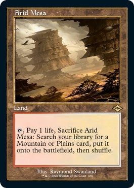 Arid Mesa Retro Frame Foil Etched (436) [MH2]
