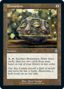 Brainstone Retro Frame Foil Etched (426) [MH2]