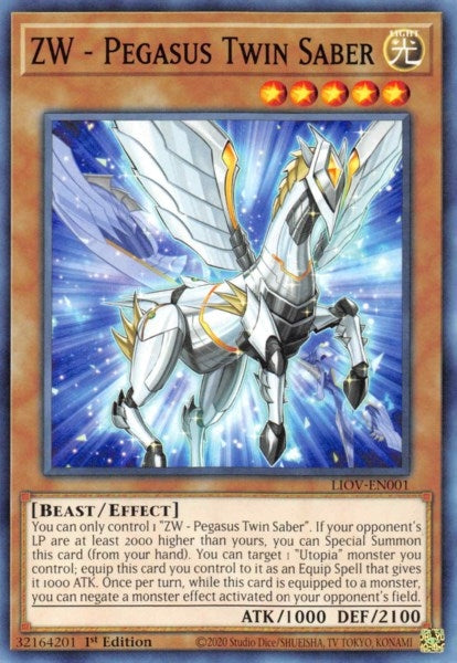 ZW Pegasus Twin Saber (LIOV-EN001) [LIOV]