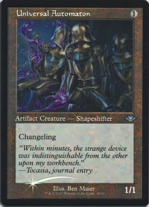 Universal Automaton (Retro Foil Etched) [Modern Horizons 2]