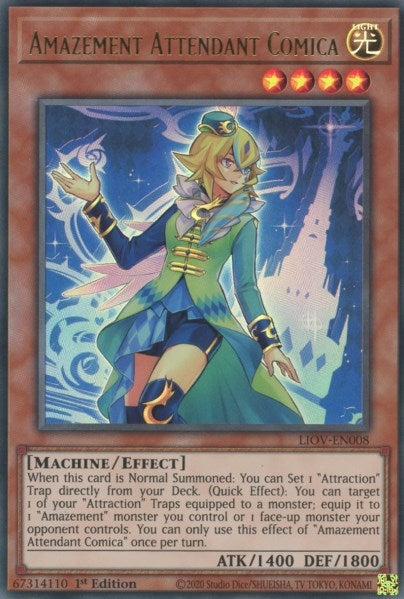 Amazement Attendant Comica (LIOV-EN008) [LIOV]