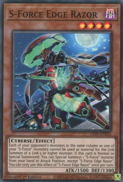 S Force Edge Razor (LIOV-EN015) [LIOV]