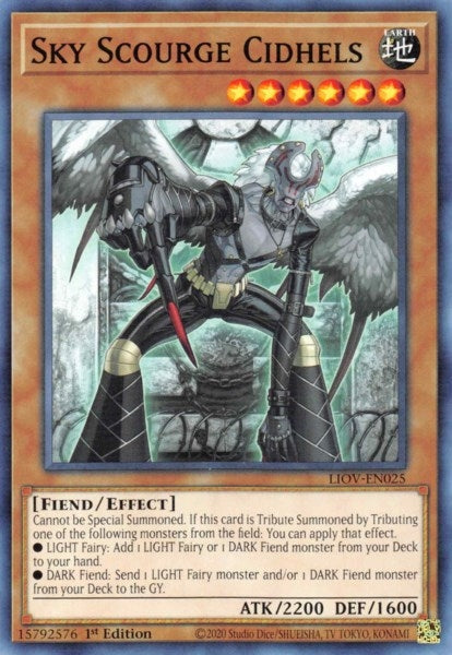 Sky Scourge Cidhels (LIOV-EN025) [LIOV]