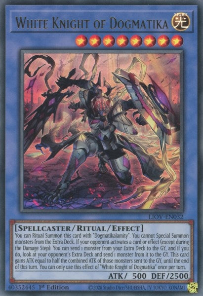 White Knight of Dogmatika (LIOV-EN032) [LIOV]
