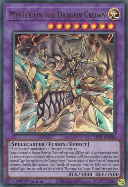 Mysterion the Dragon Crown (LIOV-EN034) [LIOV]