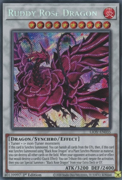 Ruddy Rose Dragon (LIOV-EN035) [LIOV]
