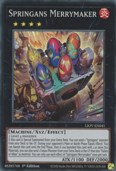 Springans Merrymaker [LIOV-EN041] Super Rare