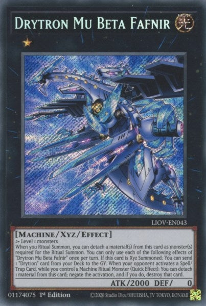 Drytron Mu Beta Fafnir (LIOV-EN043) [LIOV]