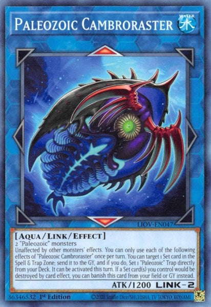 Paleozoic Cambroraster (LIOV-EN047) [LIOV]