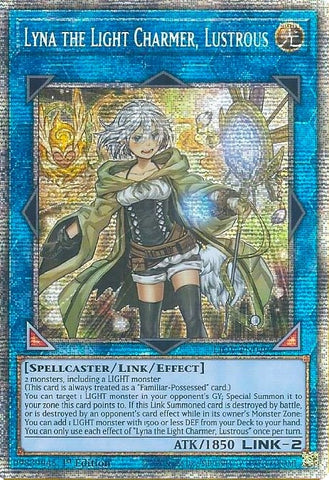 Lyna the Light Charmer Lustrous Starlight Rare (LIOV-EN049) [LIOV]