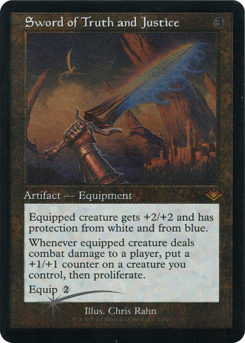 Sword of Truth and Justice (Retro Foil Etched) [Modern Horizons 2]