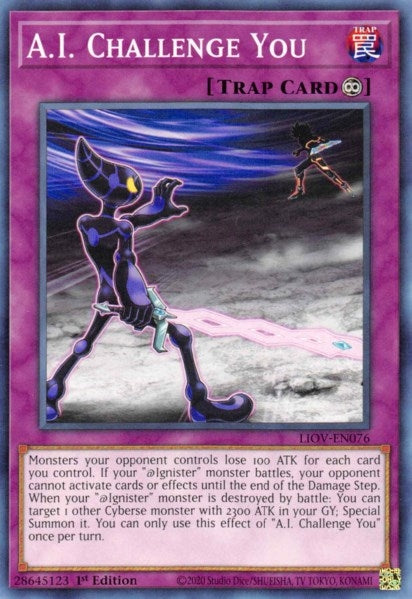 AI Challenge You (LIOV-EN076) [LIOV]