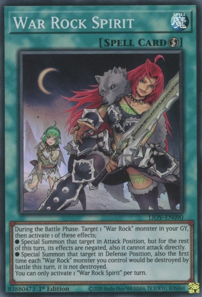 War Rock Spirit (LIOV-EN090) [LIOV]